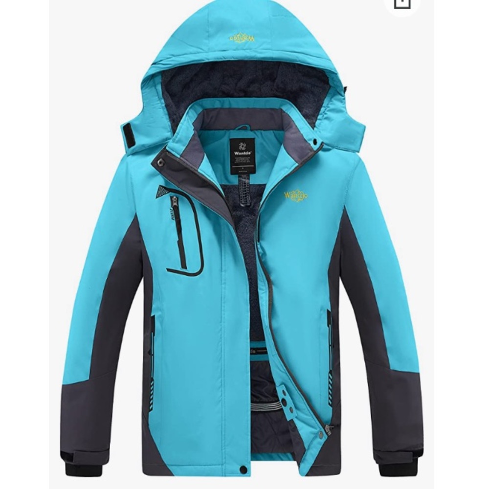 Wantdo Women's Mountain Waterproof Ski Jacket